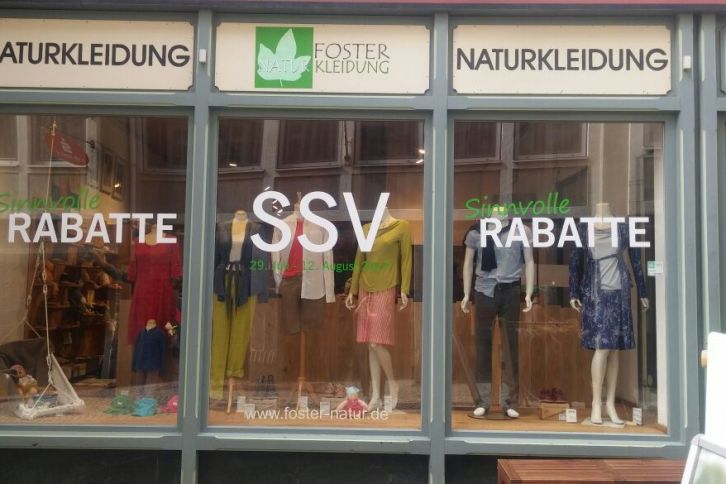 Sommerschlussverkauf bei Foster Naturkleidung