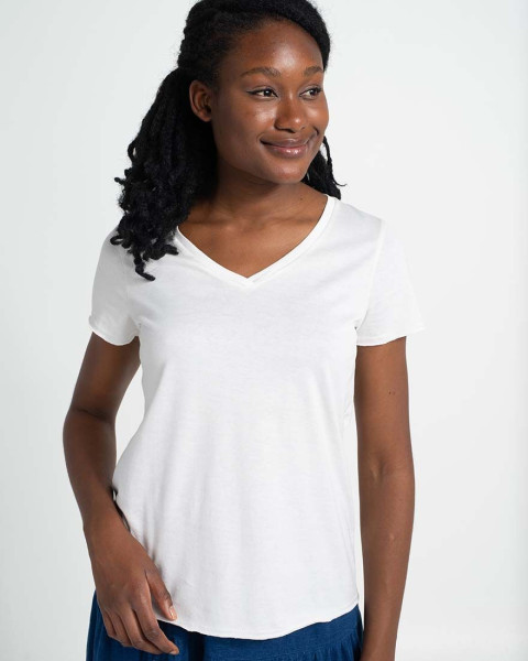 Alma & Lovis, Shirt mit V-Ausschnitt