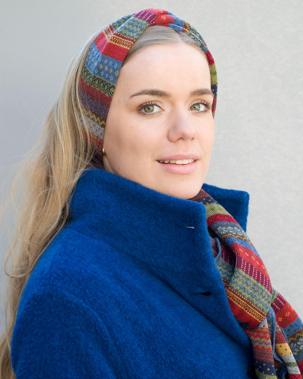 Invero 100% Wolle Merino Stirnband Tara