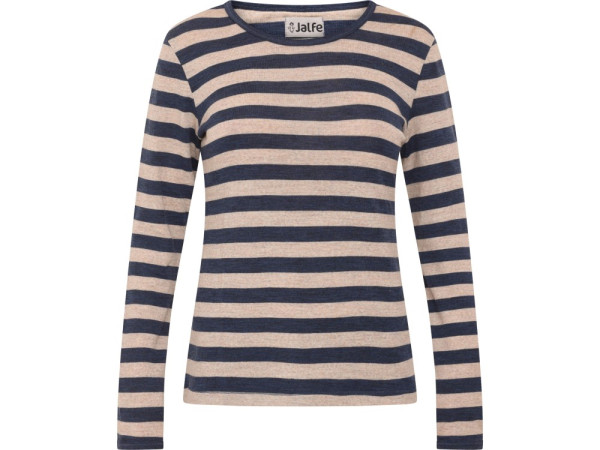 Jalfe, Merino Streifen Shirt, 100% Wolle (kbT)