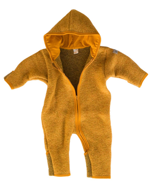 Lilano, Baby Wollfilz-Anzug mit Kapuze, Wolle, Baumwolle (kbA)