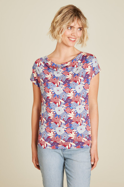 Tranquillo, Lockeres Shirt aus EcoVero™ Viskose