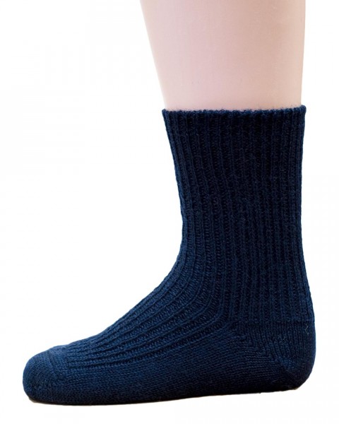 Kinder und Baby Socken, Hirsch Natur, 100% Wolle (kbT), 3 Farben
