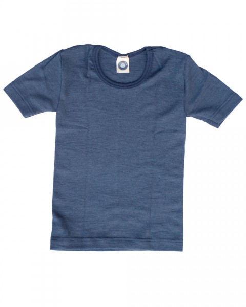 Cosilana, Kinder Shirt kurzarm, Wolle (kbT), Seide