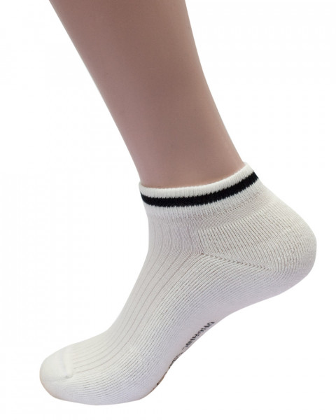 Hirsch Sports, Frottierte Sneaker / Fitness Socken "Andrea", 98% Baumwolle, 2% Elasthan