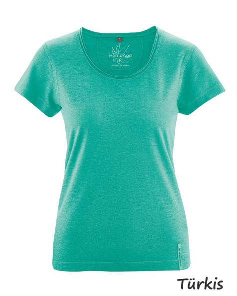 Damen T-Shirt "Breeze", HempAge, Hanf & Baumwolle, viele Farben