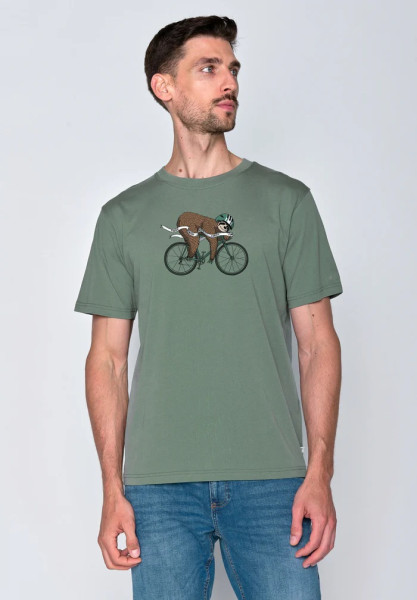 Greenbomb, Herren T-Shirt "Animal Finish Sloth"