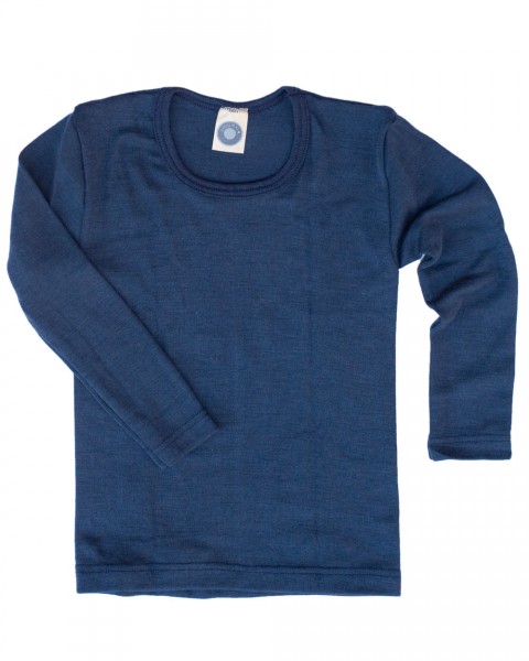 Cosilana, Kinder Shirt langarm, Wolle (kbT), Seide