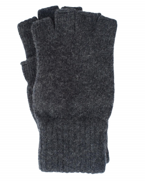 Foster-Natur, Damen Fingerlose Handschuhe, 100% Wolle