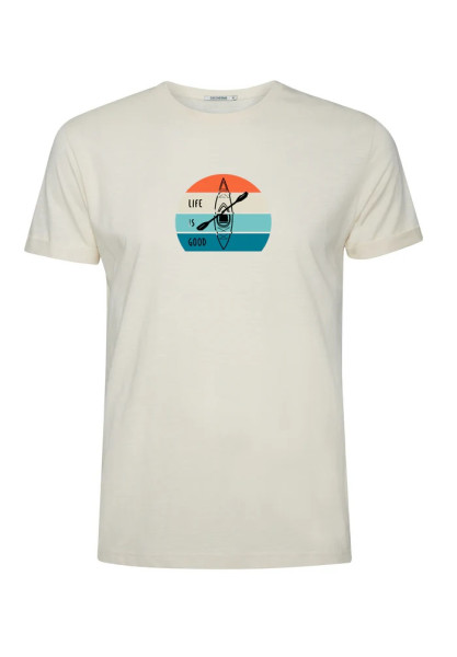 Greenbomb, Herren T-Shirt "Nature Kayak Roll"