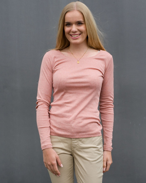 Alma & Lovis, Basic Shirt Damen, 100% Baumwolle (kbA)