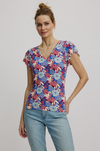 Tranquillo, Feminines Shirt aus EcoVero™ Viskose